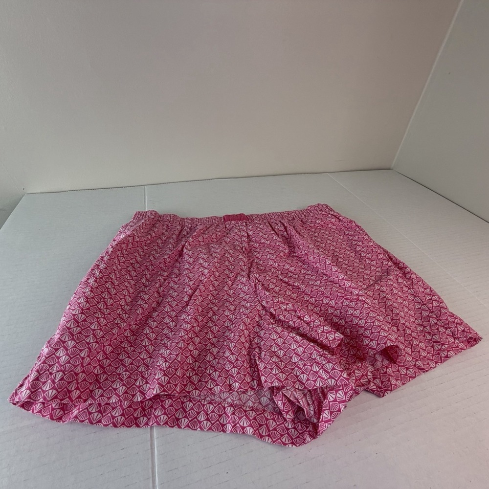 Victoria's Secret Pajama Shorts Shells Barbiecore Pink Pull‎ On Medium Casual